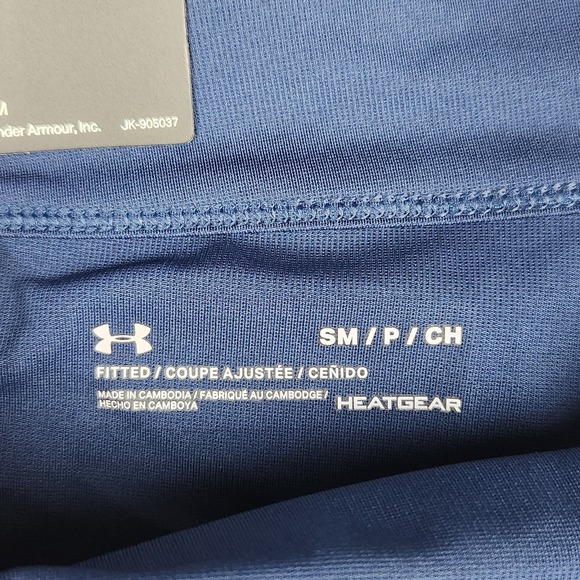 Under Armour Skort Womens Size Small Heatgear Fitted Navy Blue Bottoms New - Picture 3 of 9